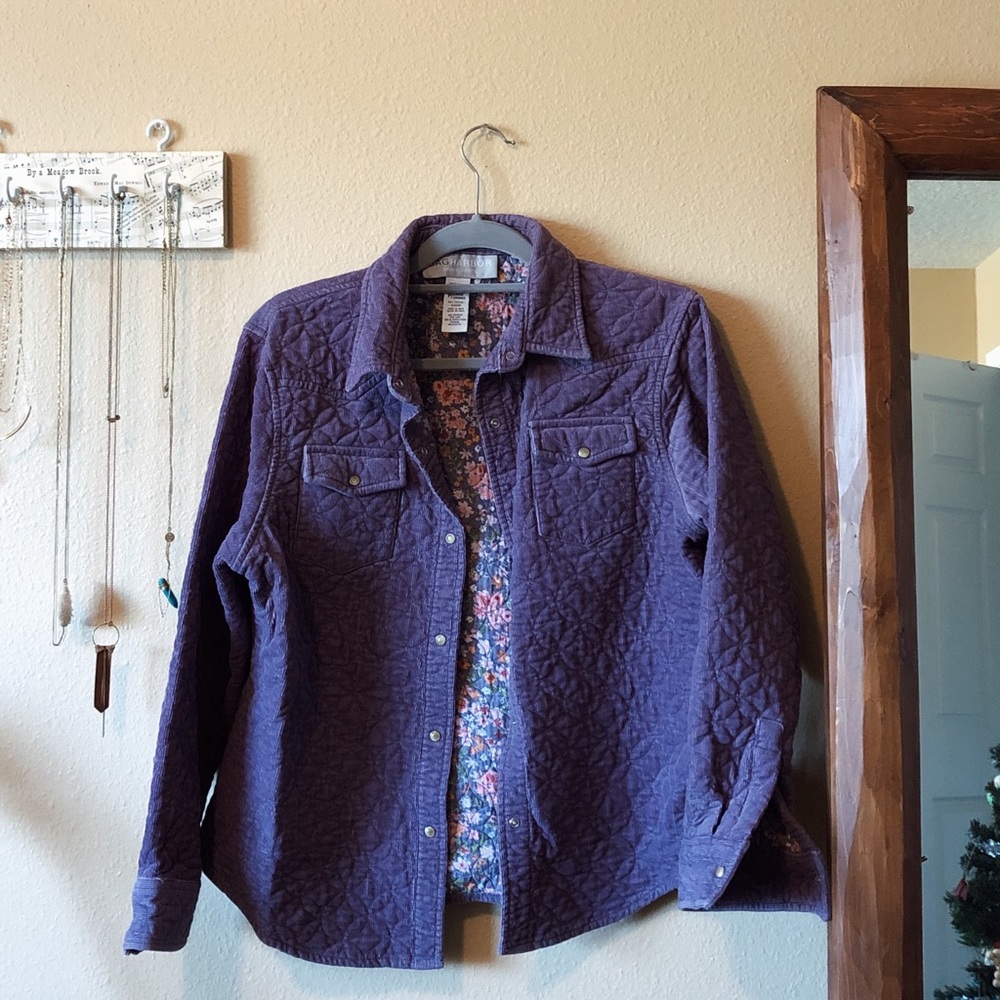 Purple jacket